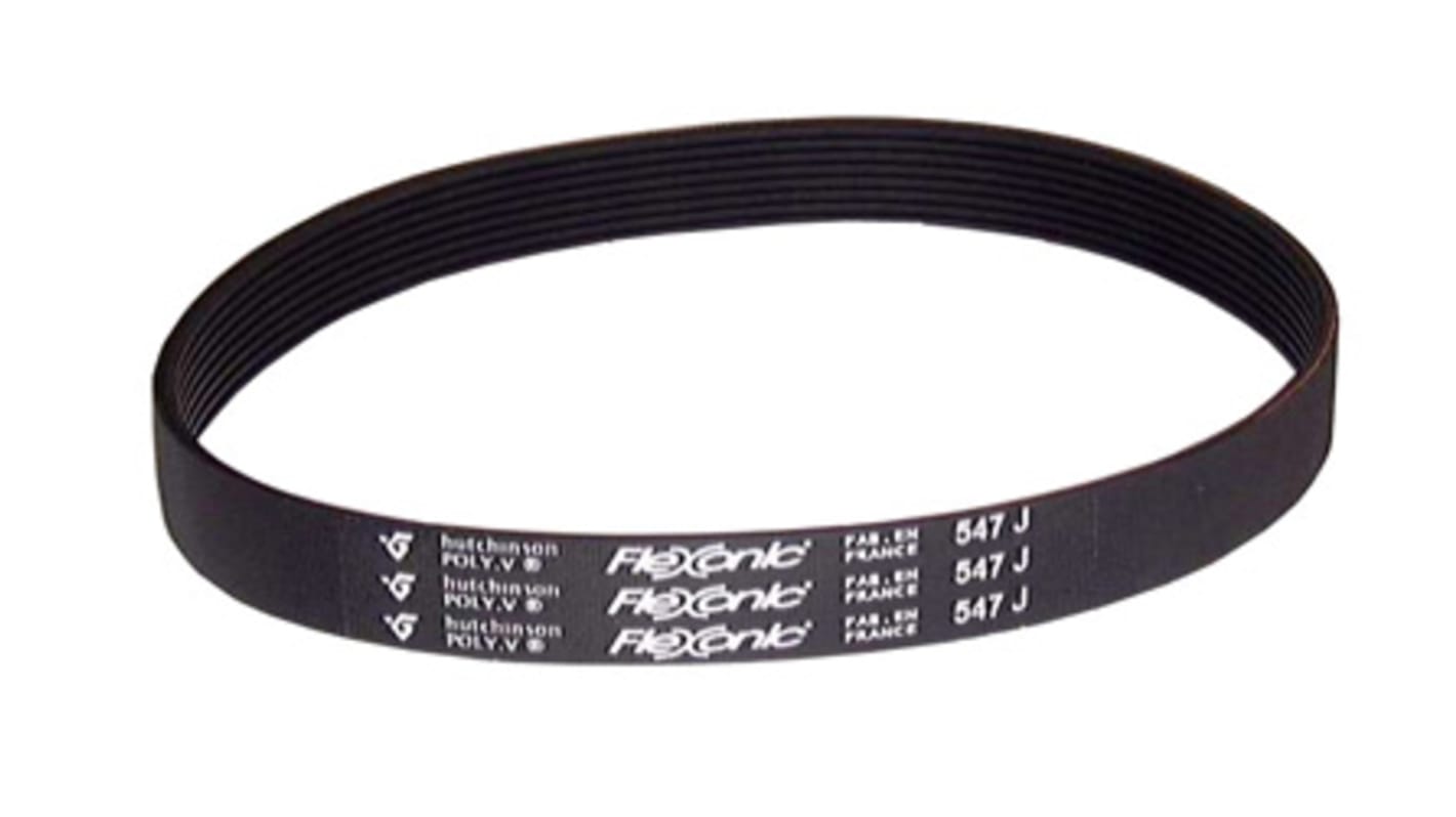 Hutchinson Drive Belt, belt section J, 614mm Length