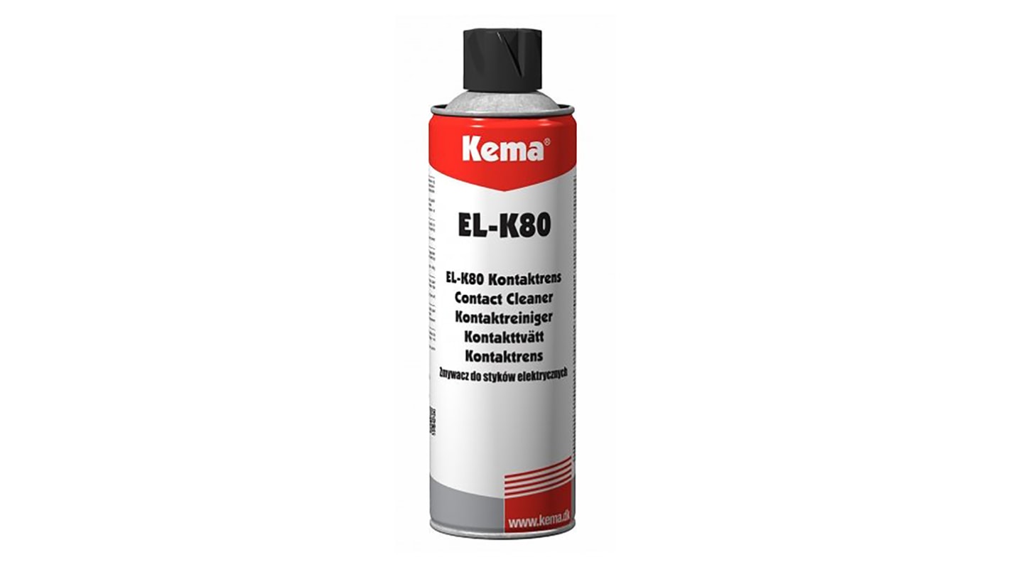 Kema 11505 Rensemiddel til elektriske kontakter, 500 ml, Aerosol, For Elektrisk udstyr, mekanisk udstyr