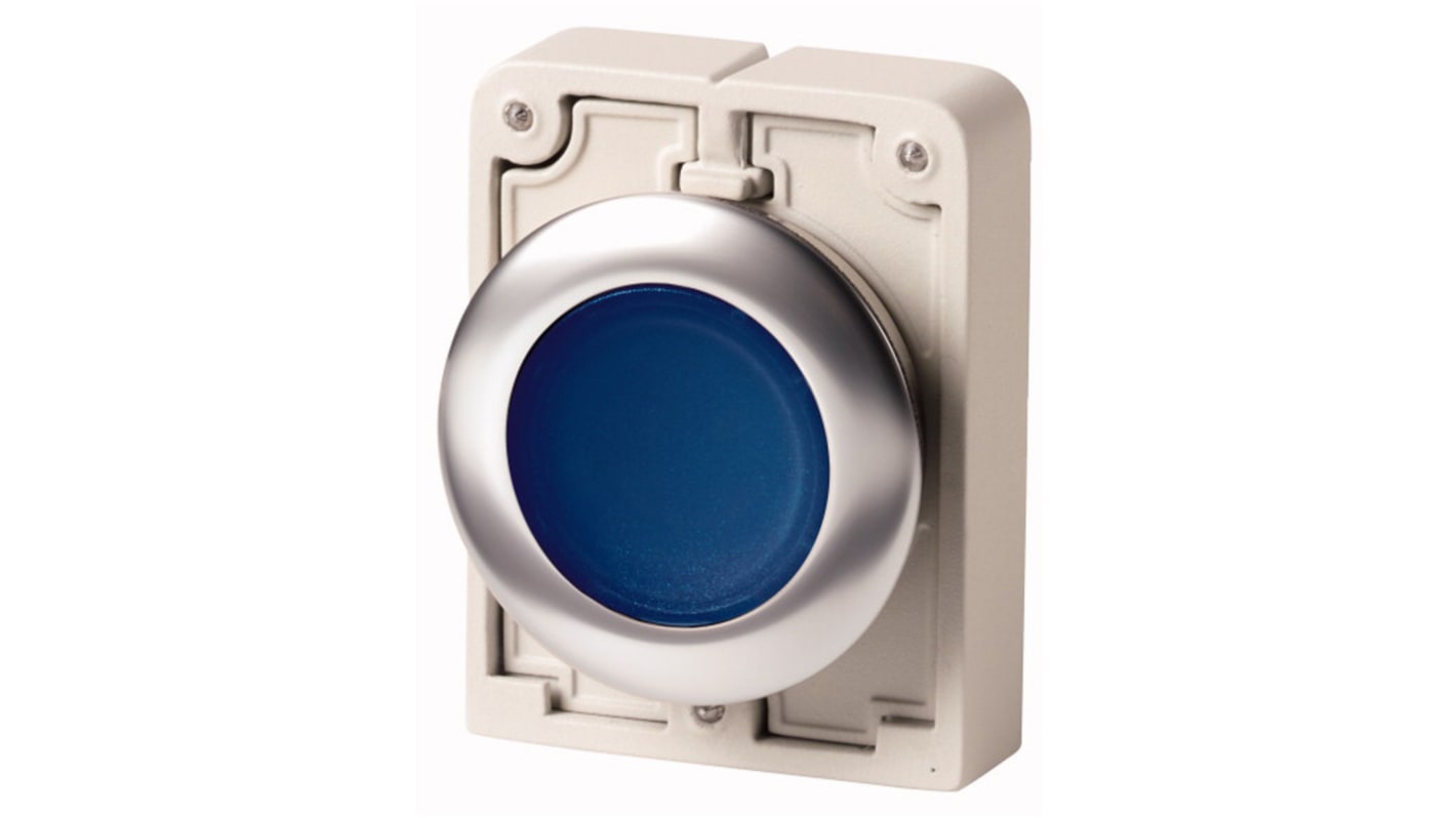 Eaton 216600 Drucktaste Flach – Blau, Tastend, Mit Weltweiter Garantie