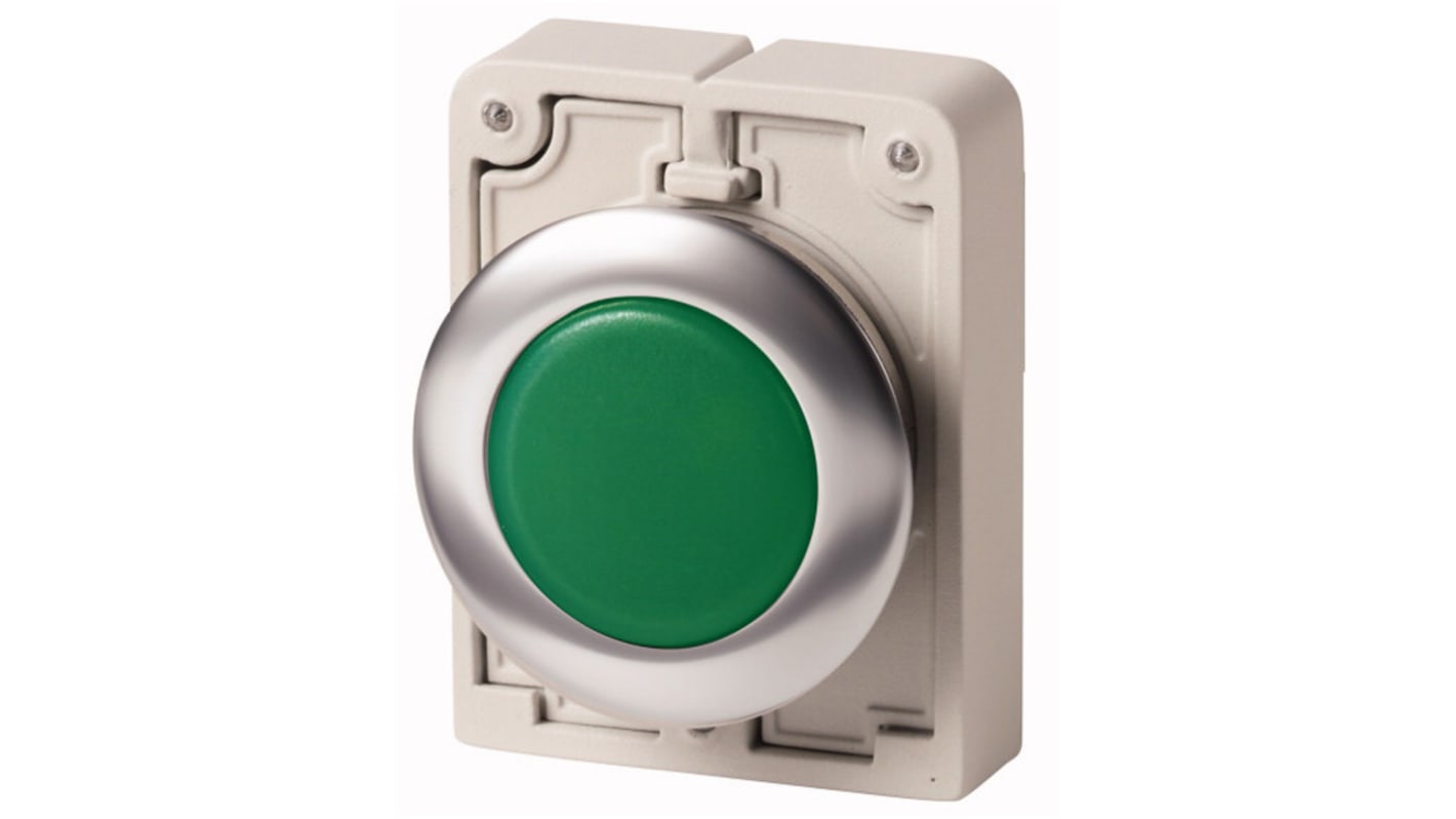 Eaton Green Pilot Light, 30mm Cutout RMQ Titan M30 Series