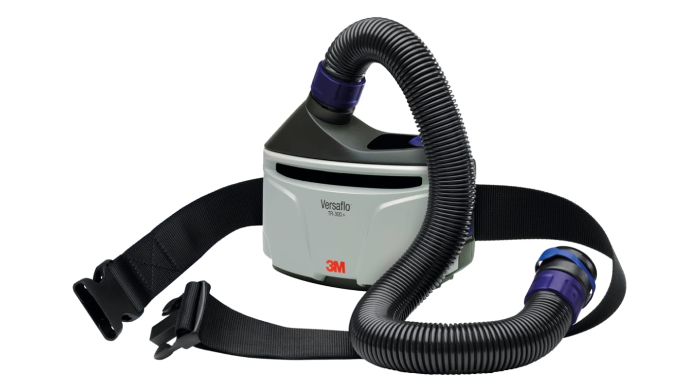 3M TR-300+ Series Air-Fed, Powered Respirator, 2 Filters, EN 12941, TH2, TH3