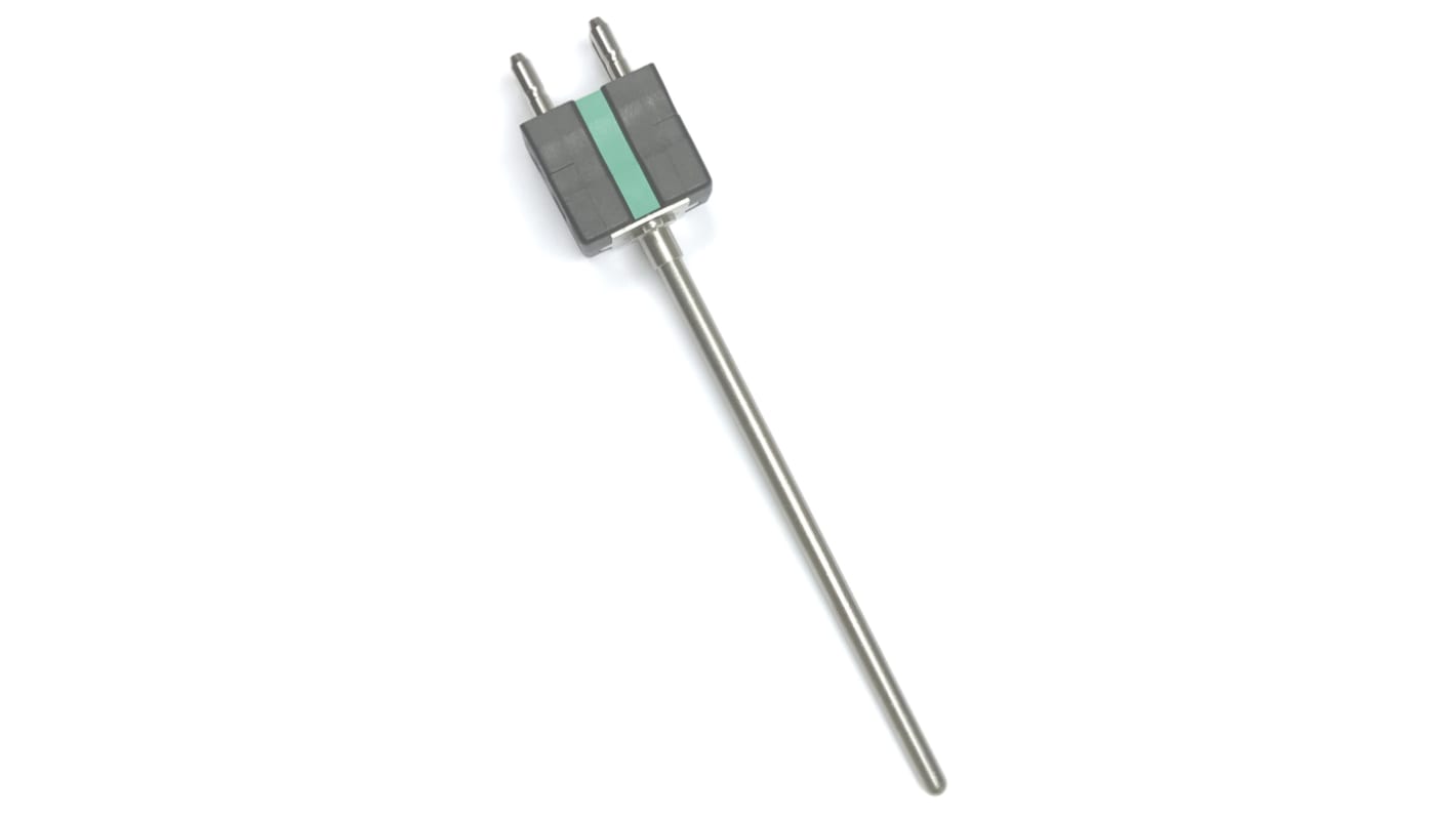 Thermocouple à isolation minérale RS PRO type K Ø 3mm, L 500mm, +1100°C max à Fiche mâle standard
