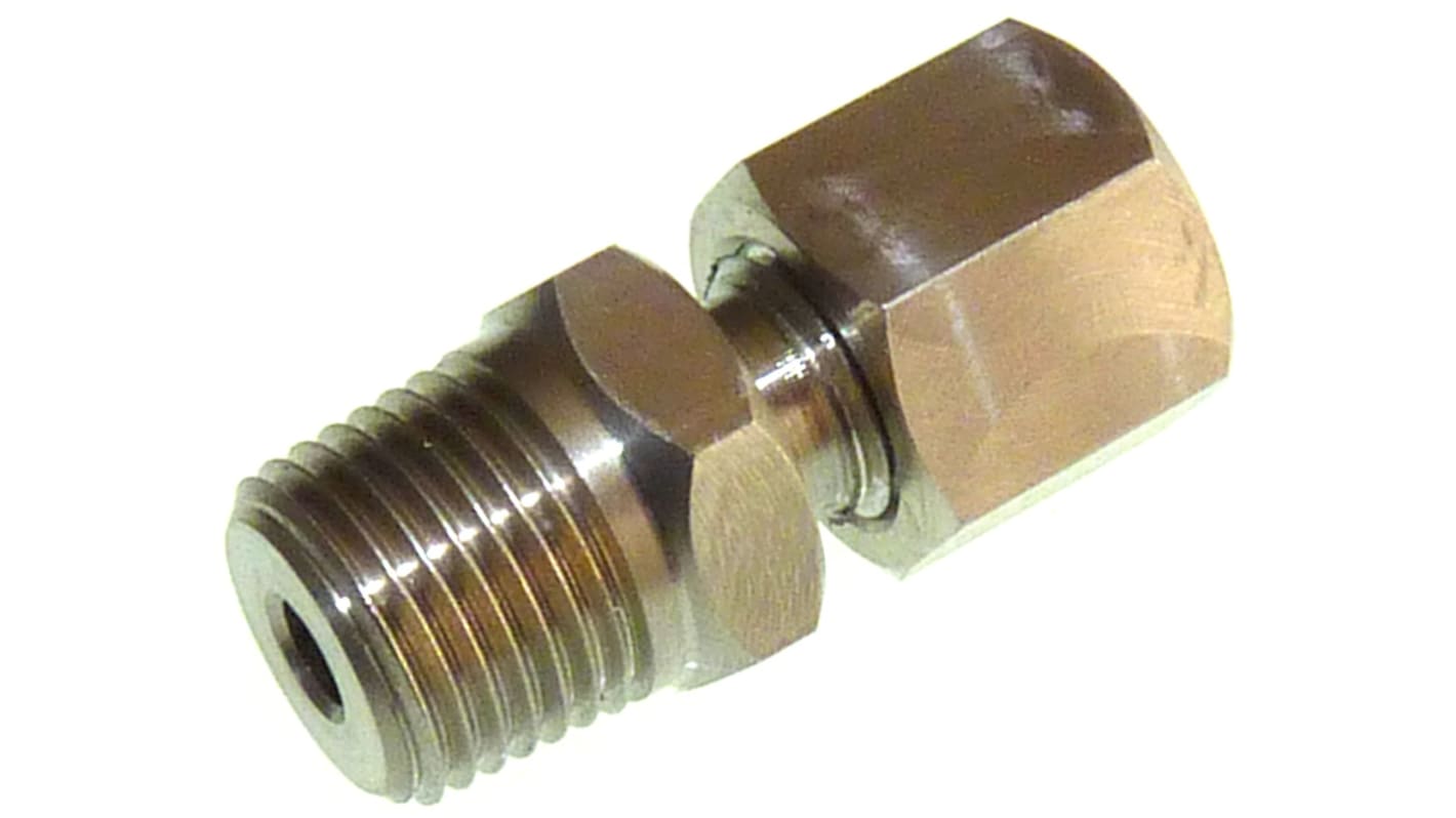 RS PRO In-Line Thermocouple Compression Fitting for Use with 1 mm Probe Thermocouple, M8, RoHS Compliant Standard