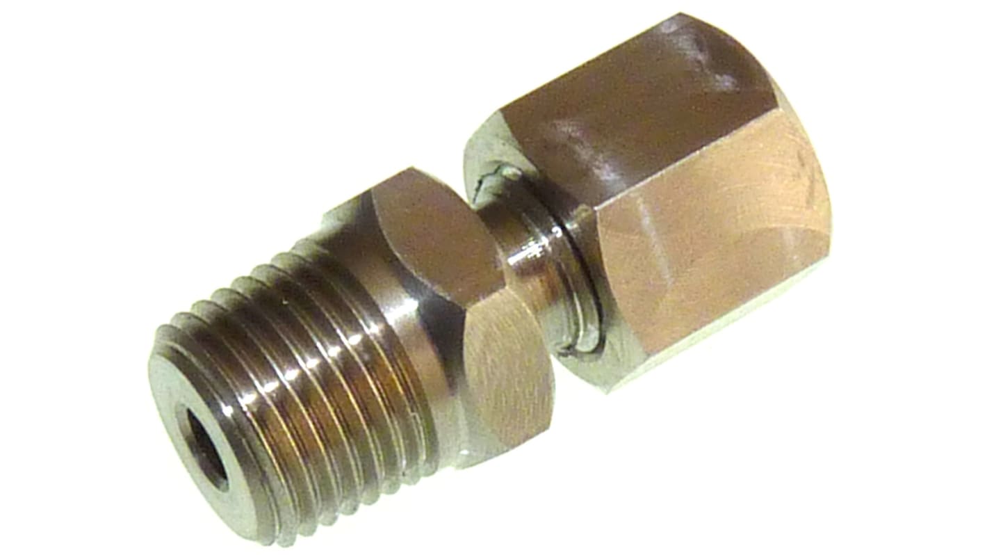 RS PRO In-Line Thermocouple Compression Fitting for Use with 1.5 mm Probe Thermocouple, M8, RoHS Compliant Standard