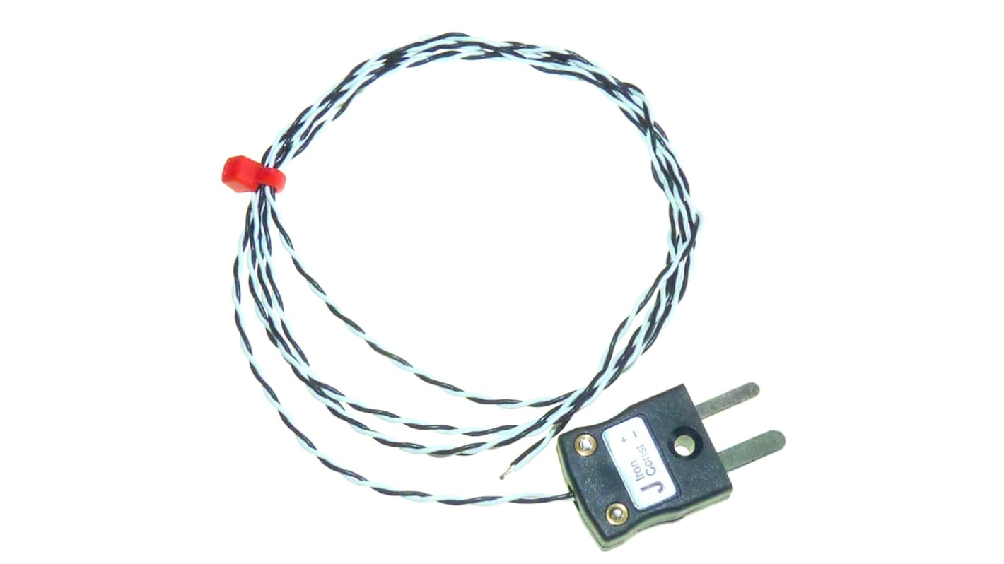 RS PRO Type J Thermocouple 2m Length, → +250°C