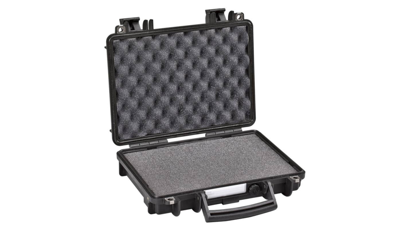 Explorer Cases Polypropylen Transportkoffer Schwarz, Außenmaße 326 x 75 x 269mm / Innen 300 x 58 x 210mm