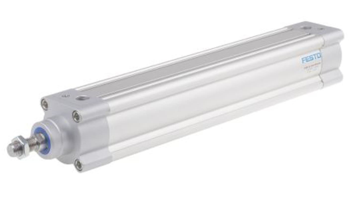 Dugattyúrudas pneumatikus munkahenger Dupla művelet, 193.1 x 75 x 75mm Festo DSBC-63-400-PPSA-N3 Férfi G 3/8