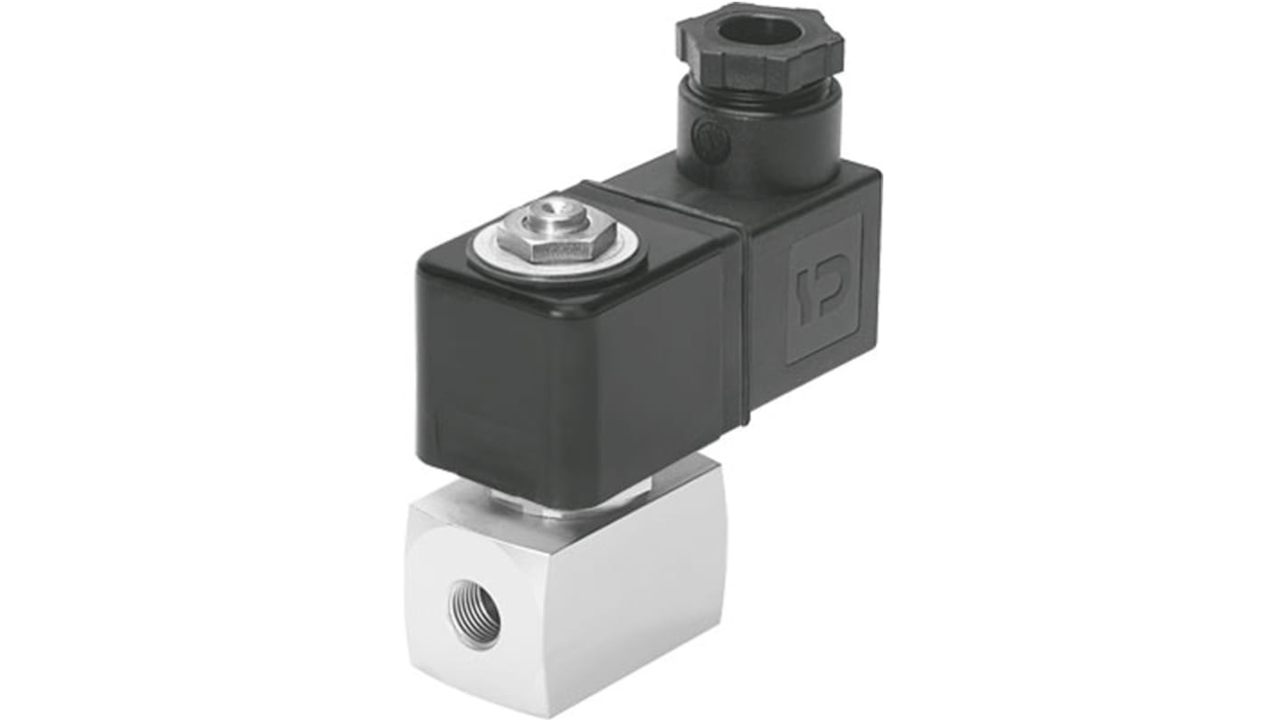 Festo Pneumatic Solenoid Valve - G 1/8 VZWD Series 24V dc