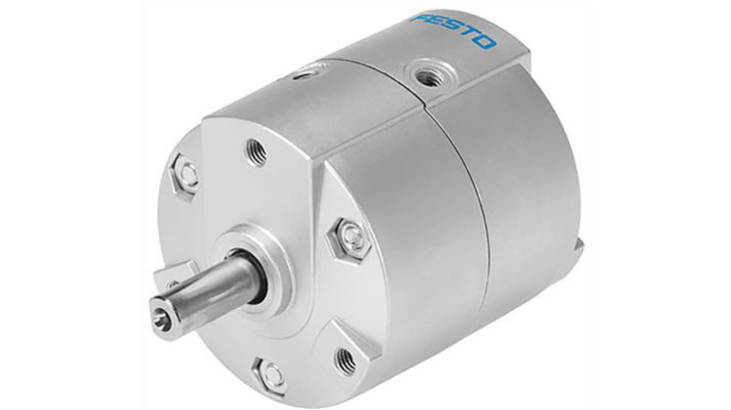 Festo DRVS Series 8 bar Double Action Pneumatic Rotary Actuator, 180° Rotary Angle, 25mm Bore