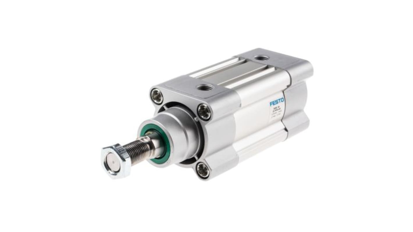 Festo Pneumatic Piston Rod Cylinder - 2102629, 50mm Bore, 30mm Stroke, DSBC Series, Double Acting