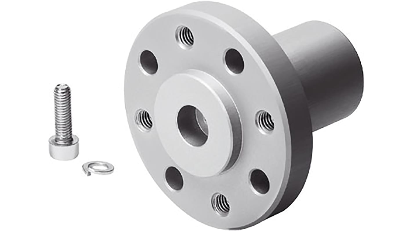 Festo Flange DARF-Q12-25 , For Use With DRVS Series Semi-Rotary Drives, To Fit 25mm Bore Size