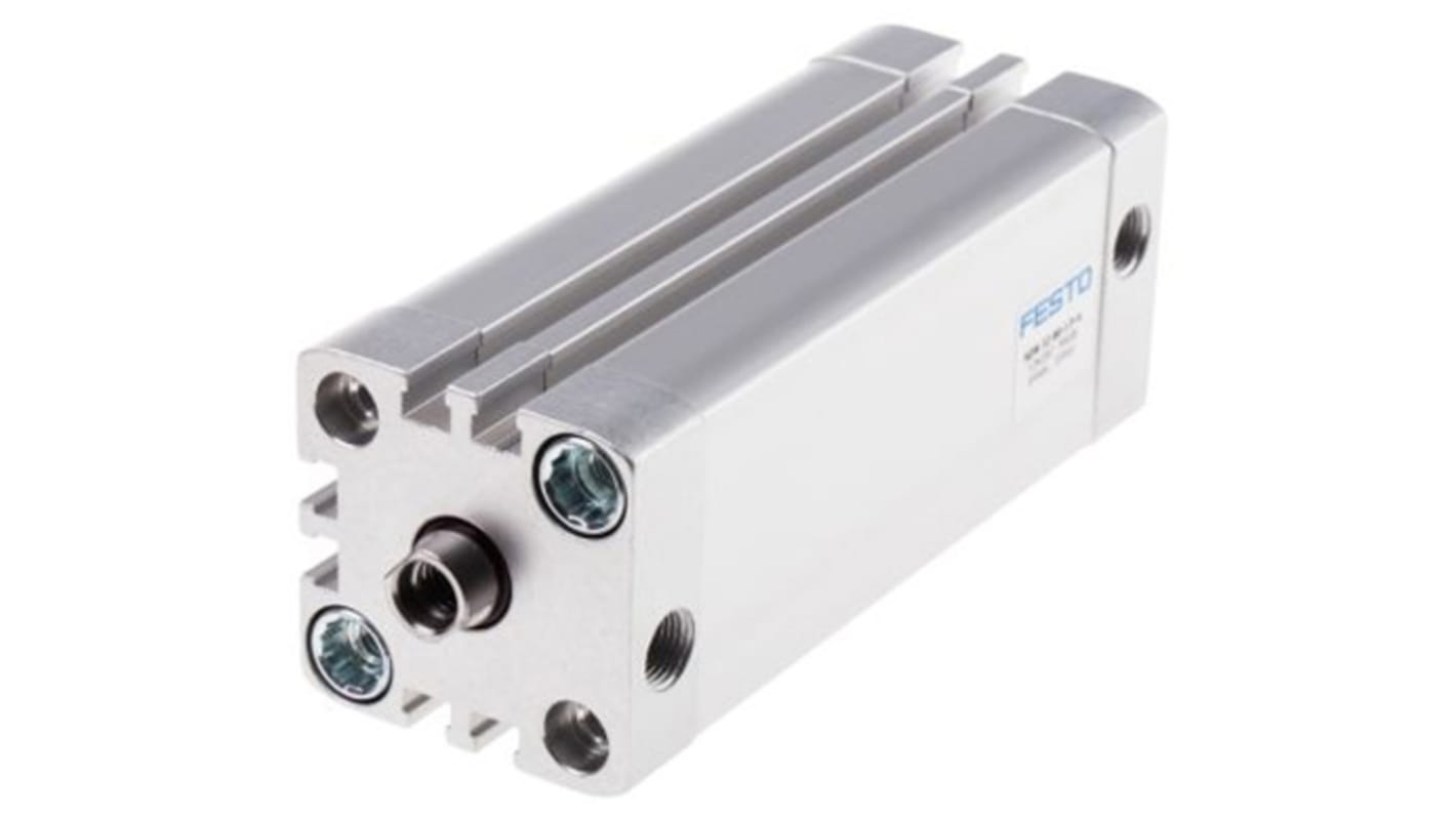 Festo Pneumatic Cylinder - 572690, 50mm Bore, 80mm Stroke, ADN Series, Double Acting