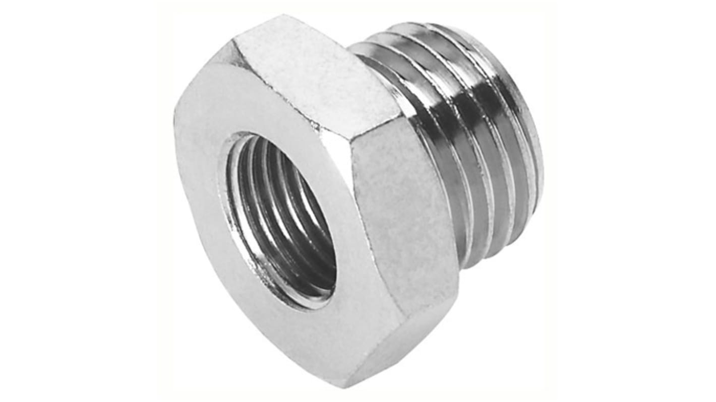 Festo NPFC Series Straight Threaded Adaptor, G 3/8 Male to G 1/4 Female, Threaded Connection Style, 8030310