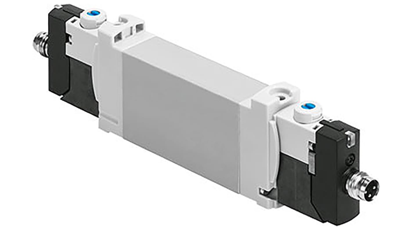 Elettrovalvola a Solenoide Festo, funzione 5/2, azionamento Elettrico, 24V cc