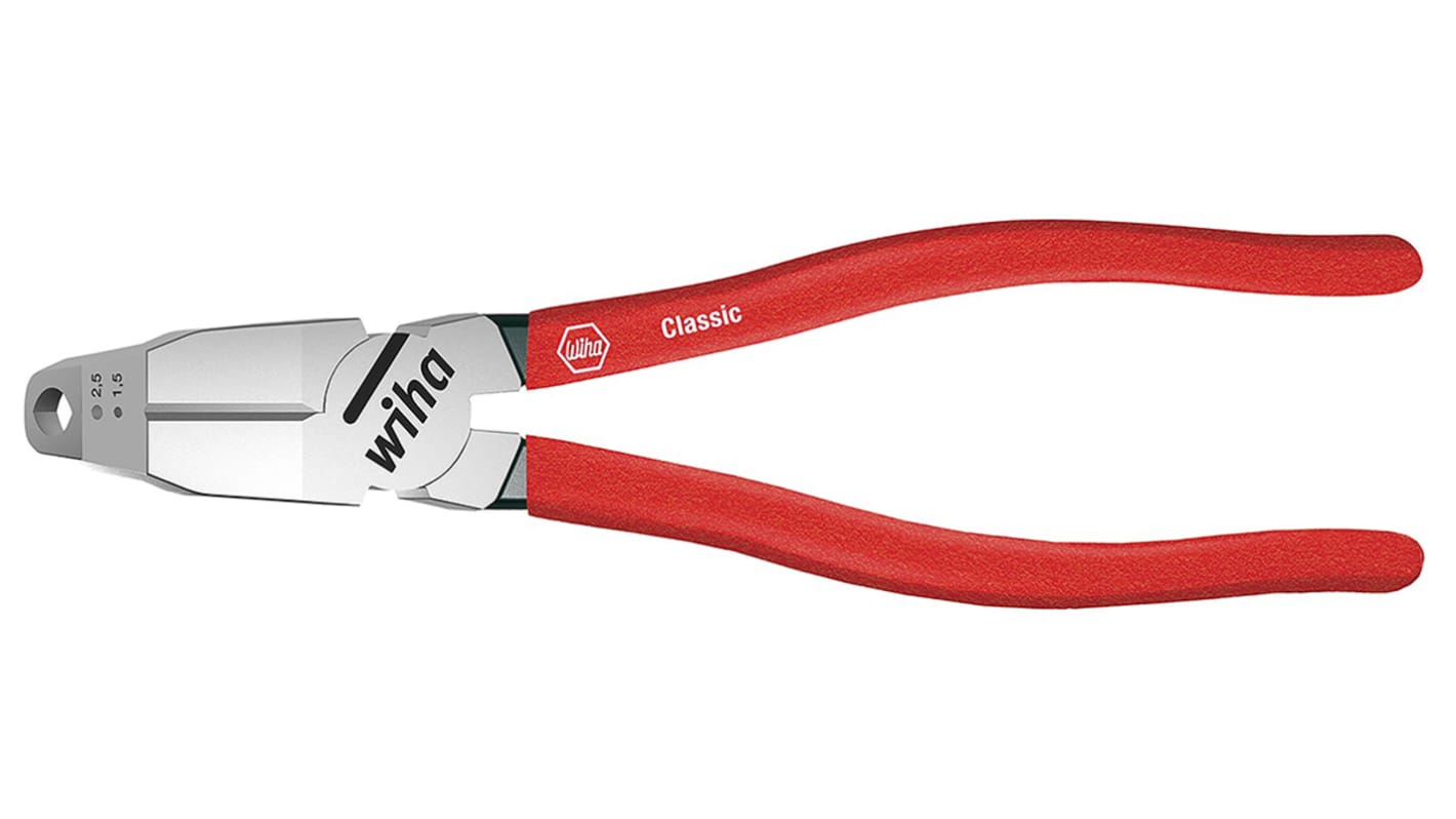 Wiha Tools ニッパー 全体長さ：170 mm 最大切断能力：2.5mm, 38854