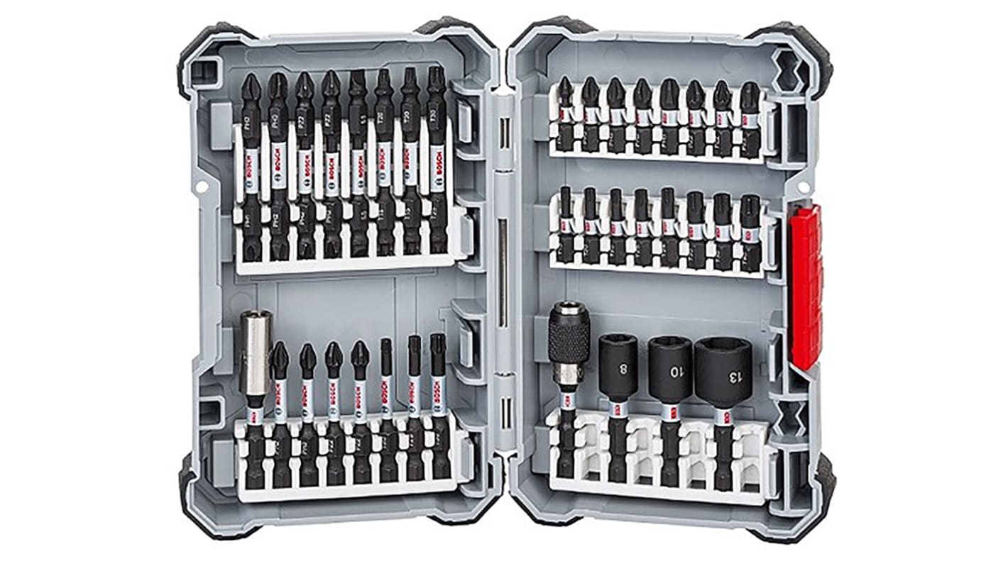 2608522365 Bosch Impact Bit Set 36 Pieces, Phillips, Pozidriv, Torx RS