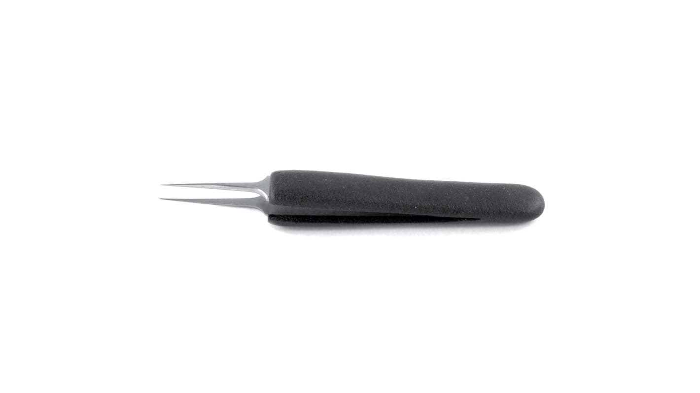 ideal-tek 115 mm, PVC Foam (Handle), Stainless Steel (Body), ESD Tweezers