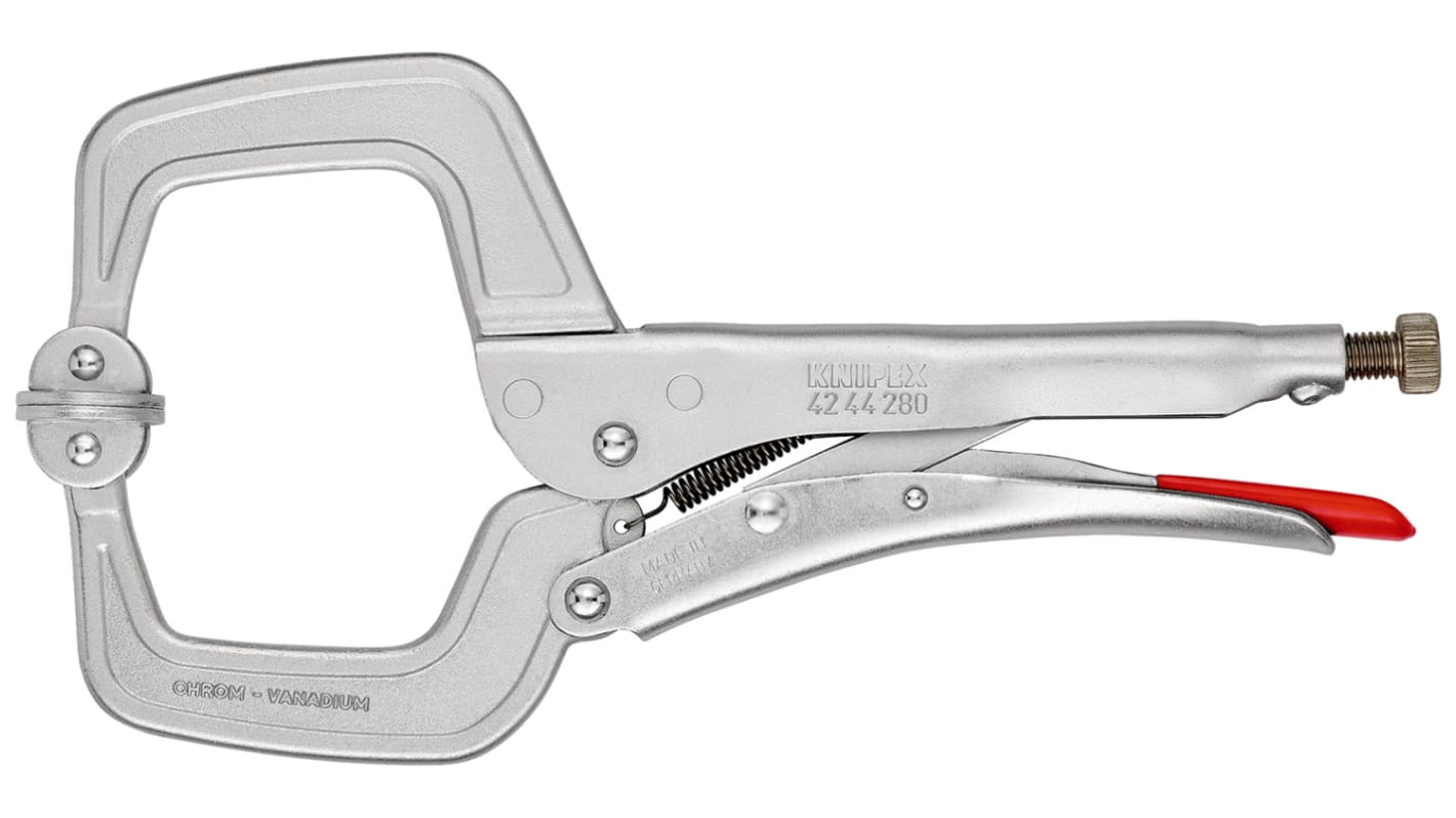 Pince-étau Knipex 42 44, L. (hors tout) 280 mm, L. (mâchoire) 90mm, 1 pièce(s)