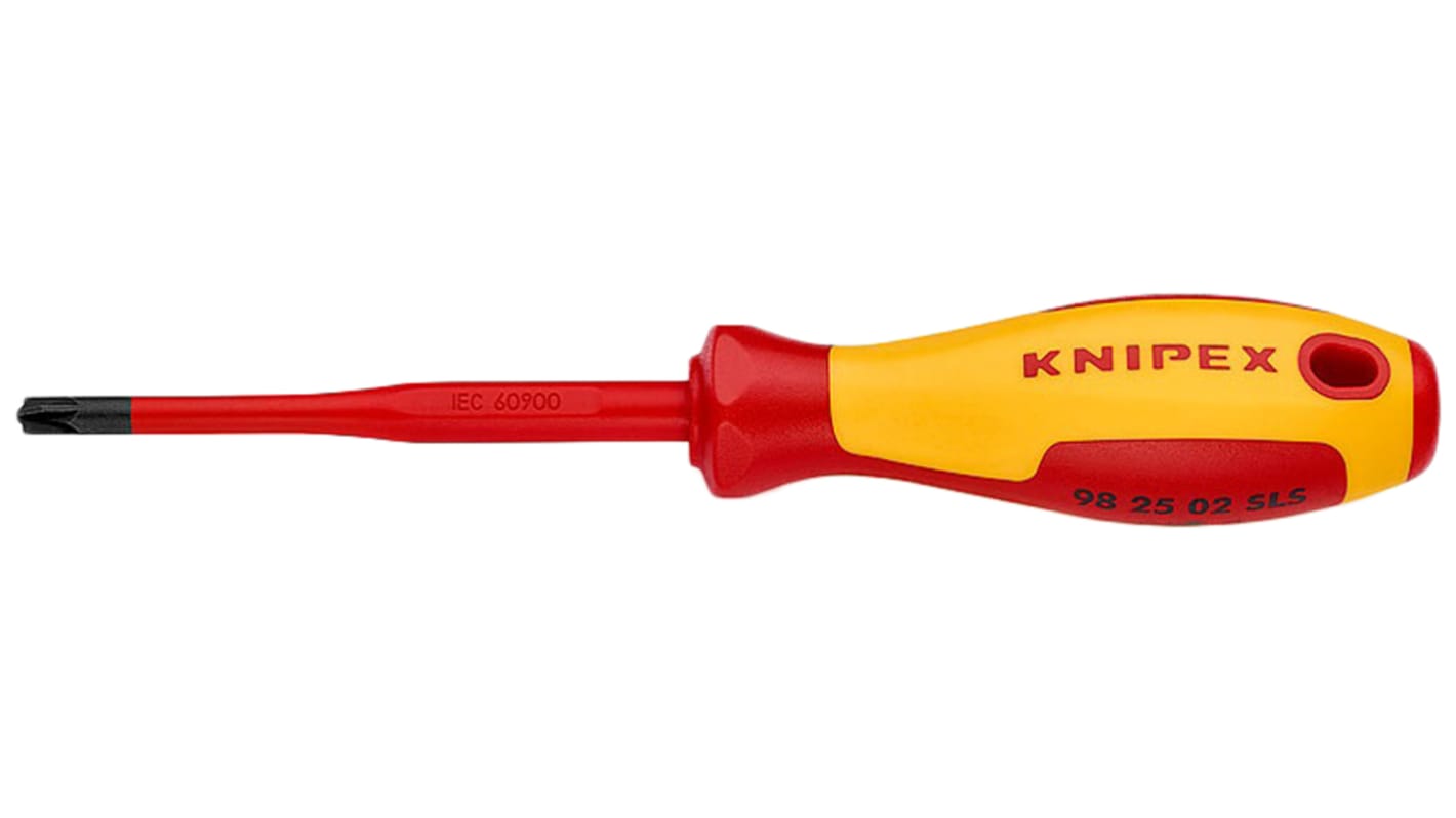 Knipex Csavarhúzó 100 mm, Króm vanádium molibdén acél, PlusMinus / Modulo, MOD2-es véggel