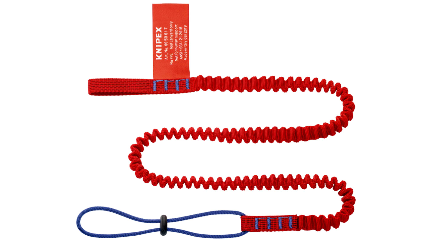 Knipex Gewebe Werkzeugschlinge, Tethering-System-Set, zur Höhensicherung, bis 1.5kg