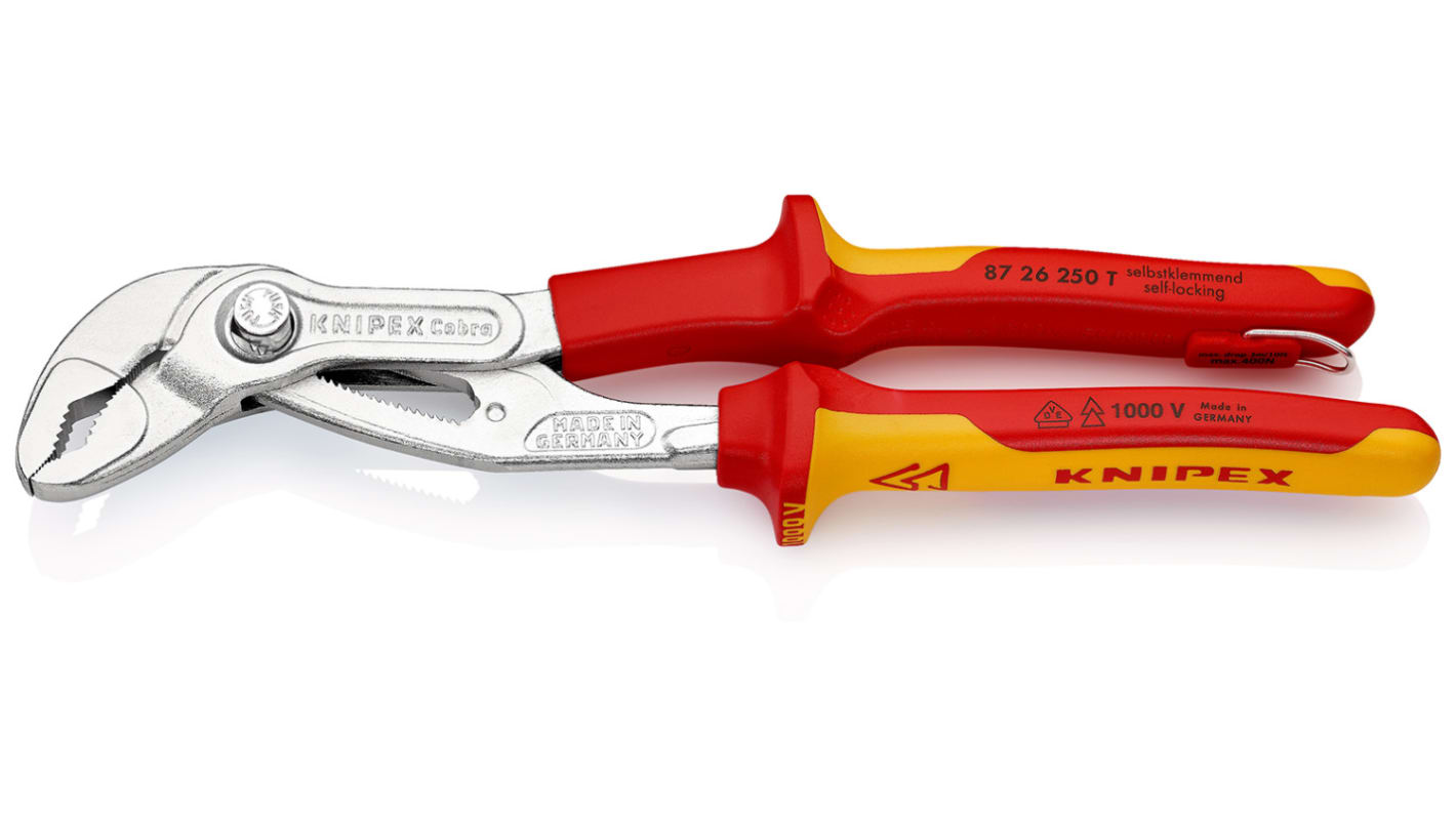 Knipex ウォーターポンププライヤー 87 26 250 T