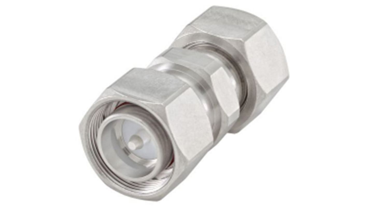 Adapter, 4.3-10 - 4.3-10, 50Ω, Male - Male, Gerade, 12GHz, Koaxial