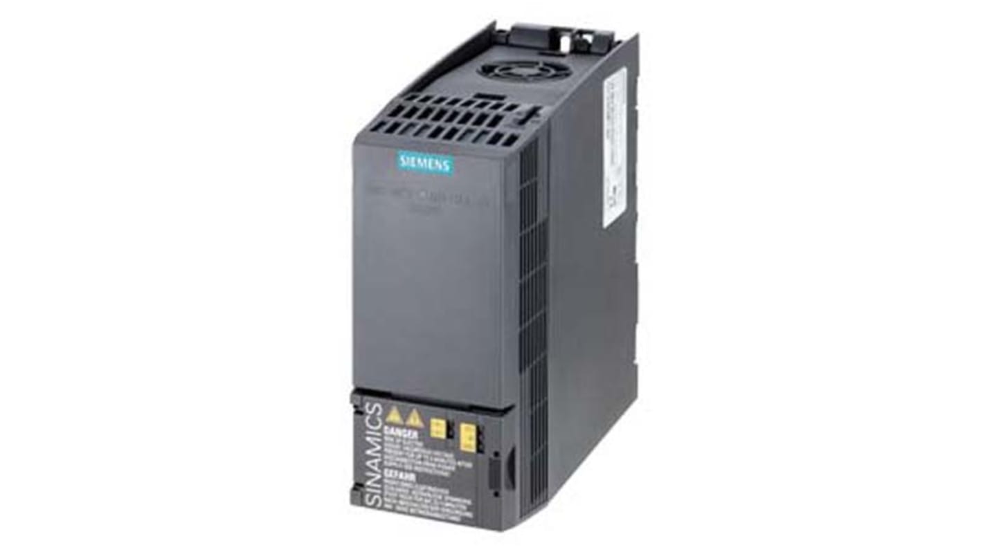 Siemens インバータ SINAMICS G120C, 400 V ac 1.1 kW 6SL3210-1KE14-3UB2 ACモータ