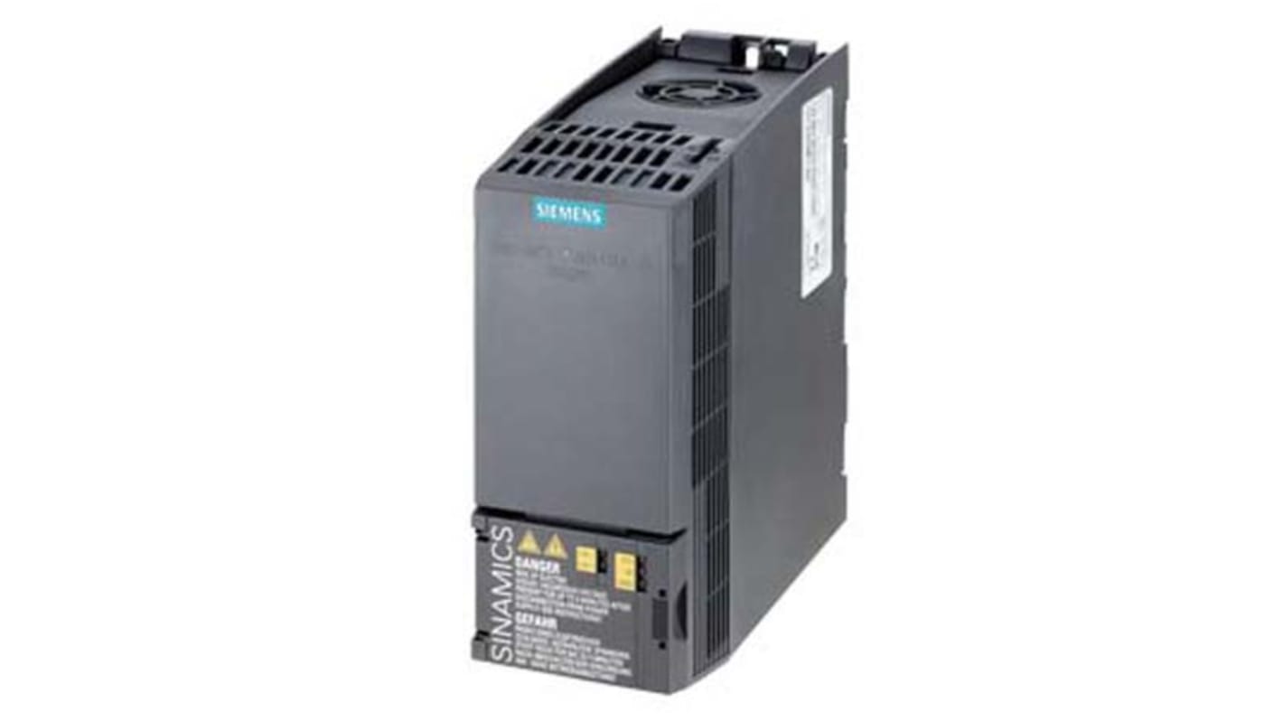 Siemens SINAMICS G120C, 3-Phasen Frequenzumrichter 2,2 kW, 400 V ac / 5,6 A 0 → 240 (Vector Control) Hz, 0