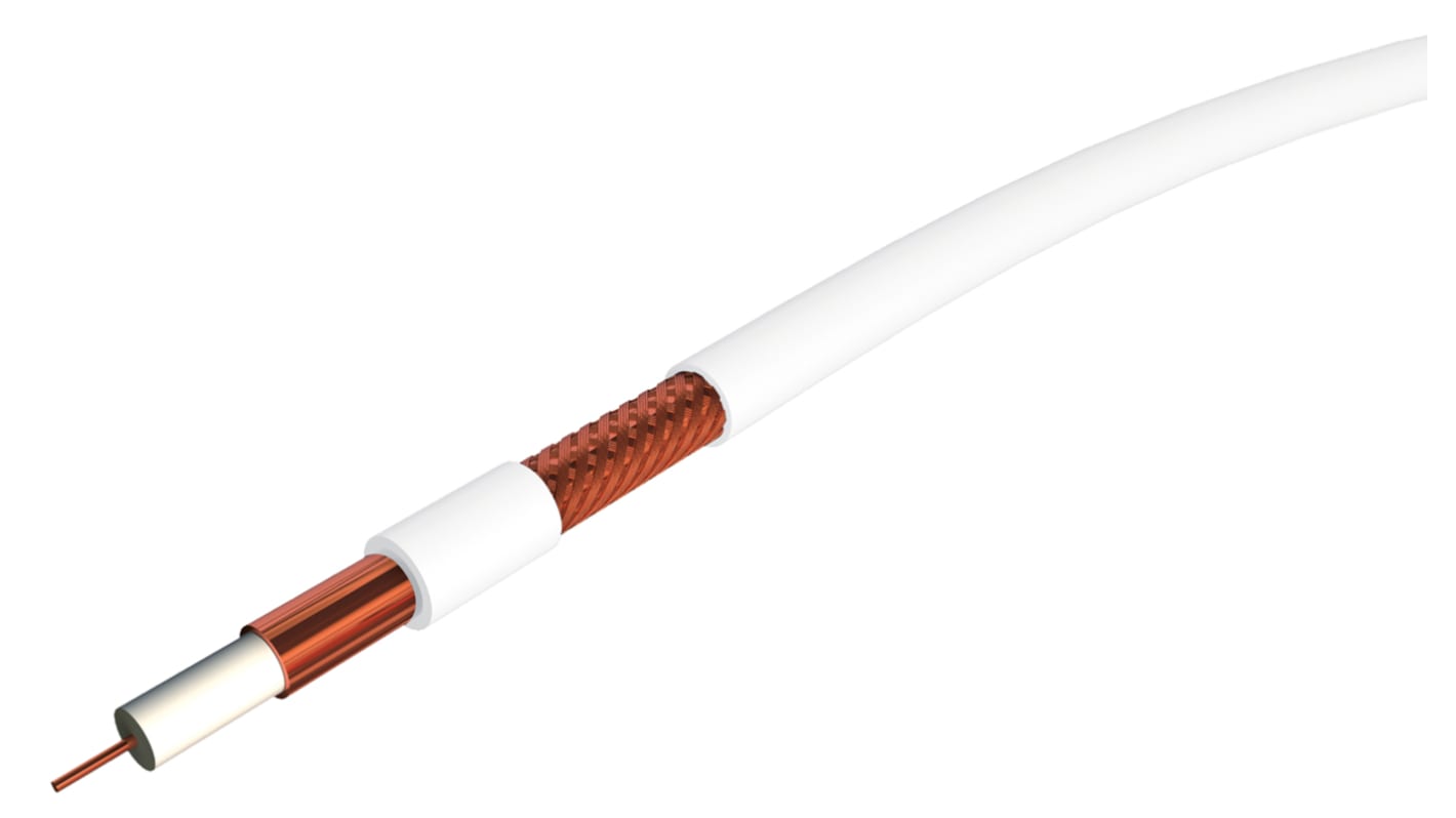 RS PRO Coaxial Cable, 100m, 11VRTCPH1 Coaxial, Unterminated