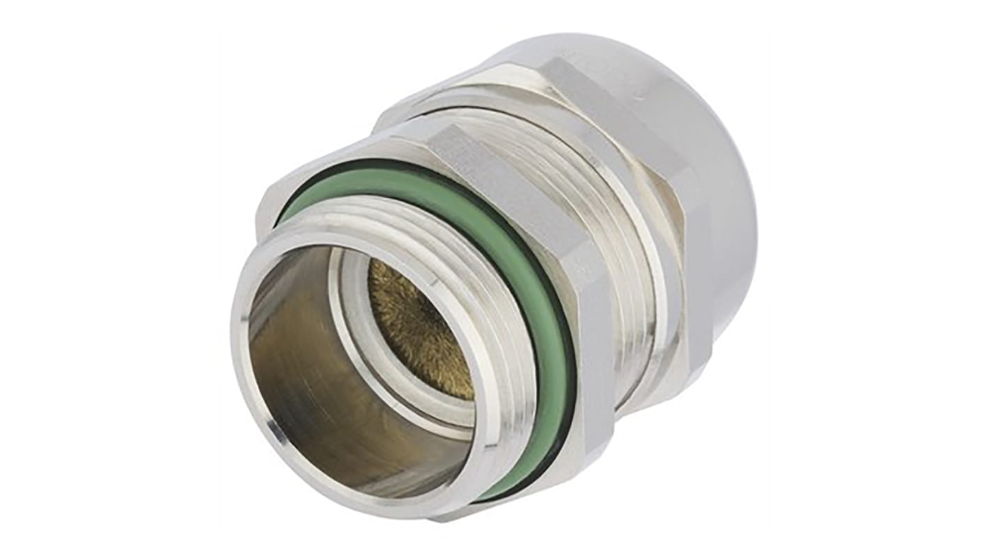 Lapp SKINTOP Series Nickel Plated Brass Cable Gland, M63 Thread, 34mm Min, 45mm Max, IP68