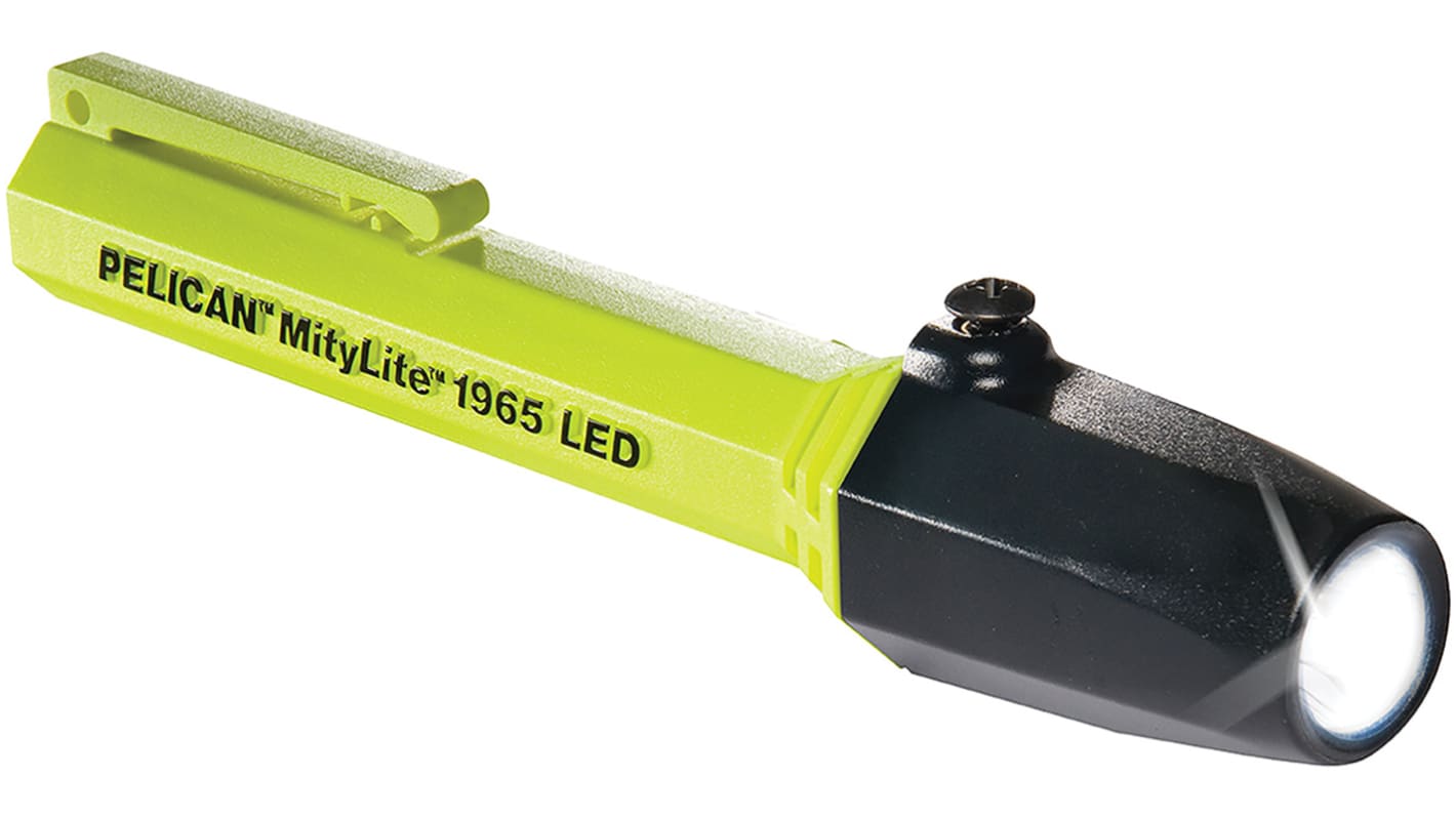 Peli 1965-030-241E Taschenlampe LED Gelb im Plastik-Gehäuse, 34 lm / 45 m, 139 mm ATEX-Zulassung