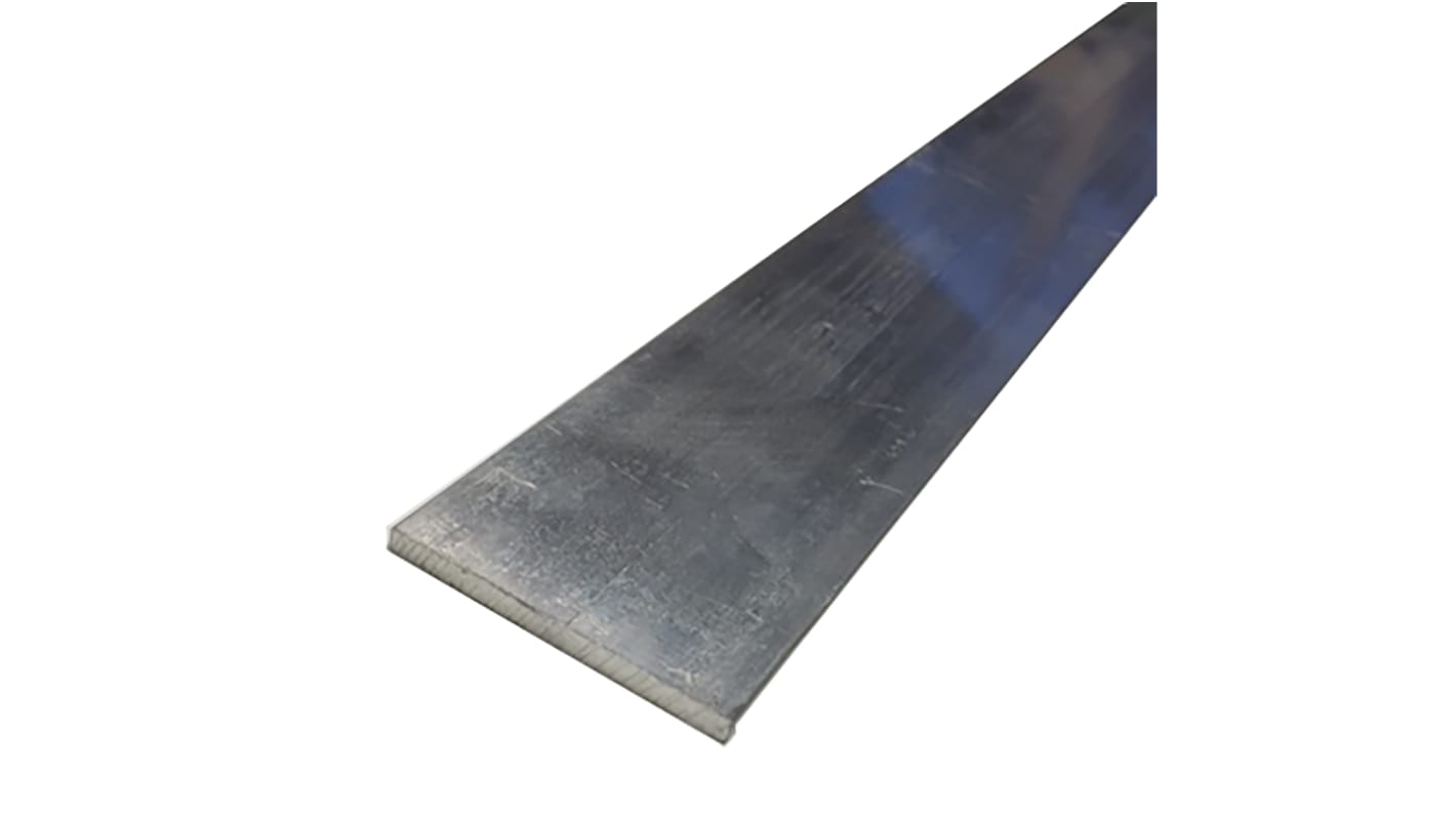 RS PRO Aluminium Flat Bar, 40mm W, 5mm H, 1m L