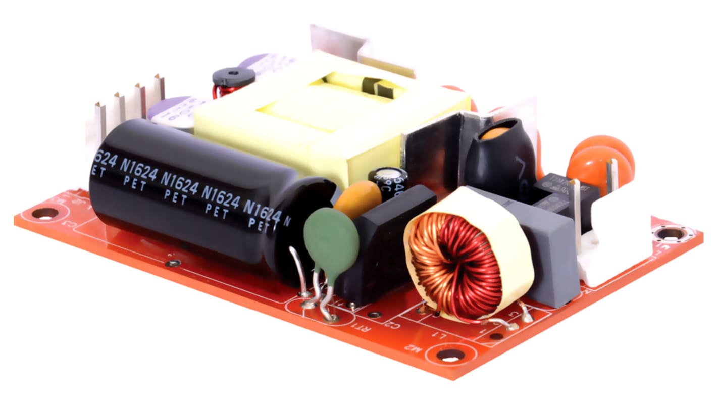 EOS Schaltnetzteil, 15V dc / 2.67A 40W 264 V ac, 390 V dc Offene Bauform, Oberflächenmontage