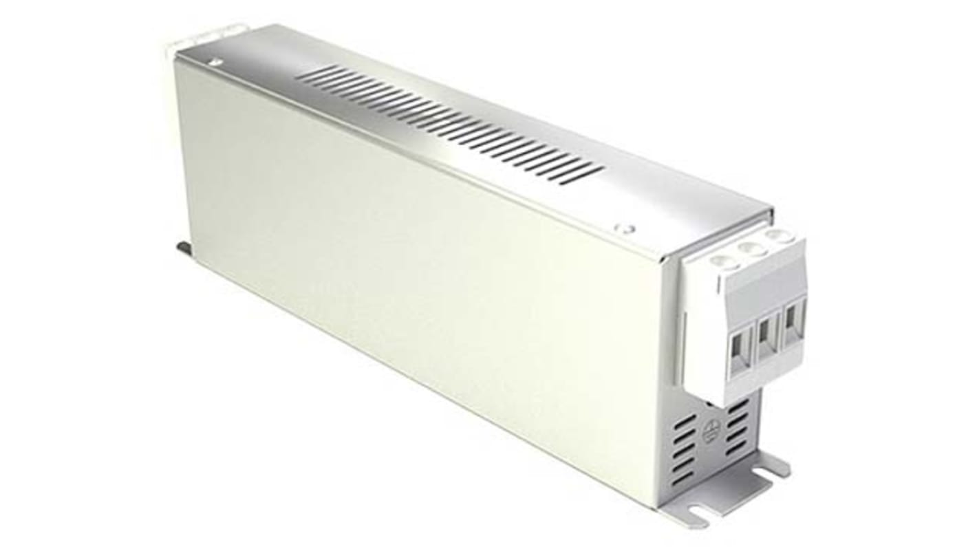 Filtro EMC KEMET, 7A, 530/305 V ac, 50 → 60Hz, Montaje en Panel, con terminales Bloque Terminal 3,1 mA, Serie