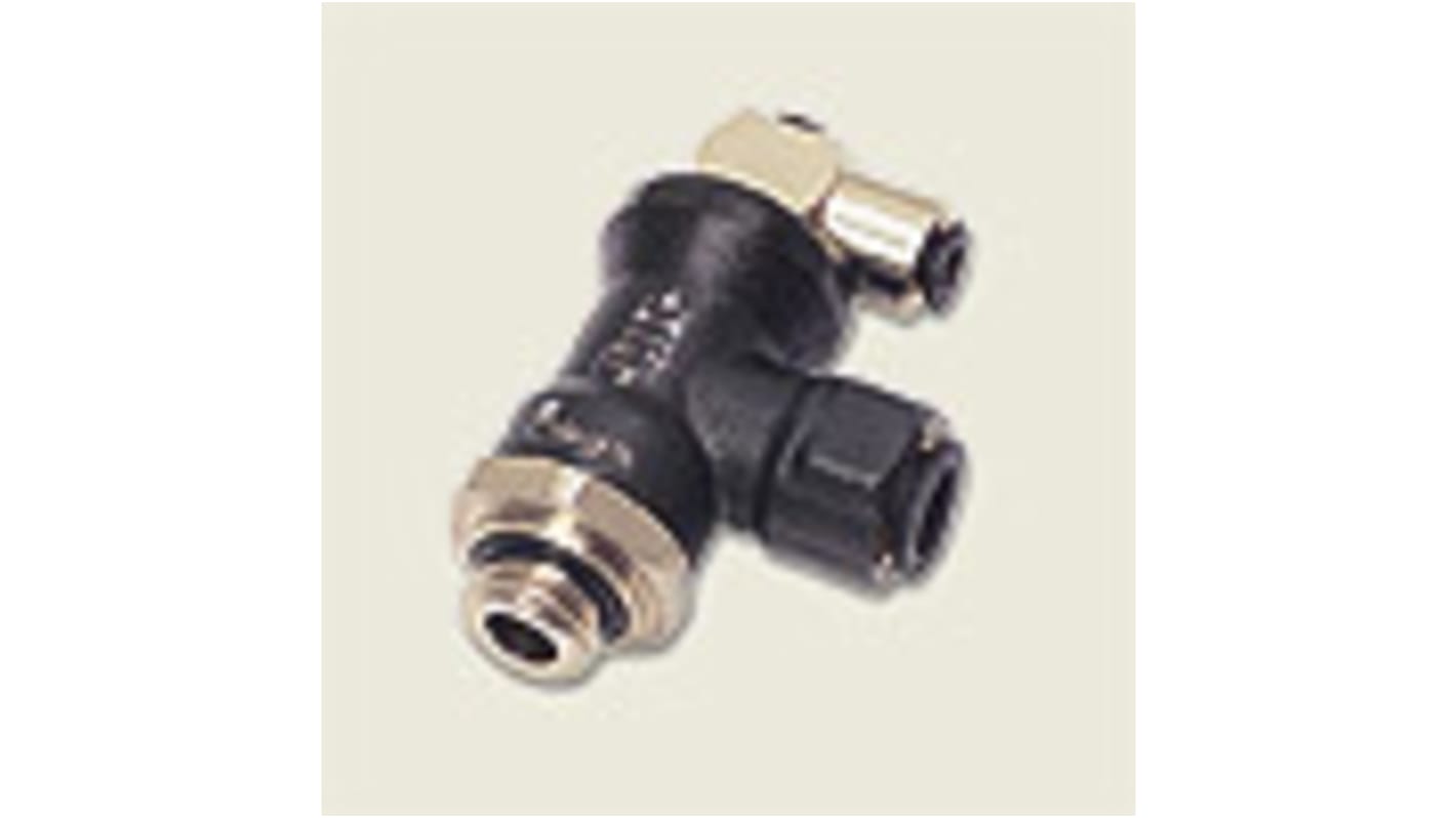 Legris 7880 Series Tube Fitting, 6mm Tube Inlet Port x G 1/8 Male Outlet Port