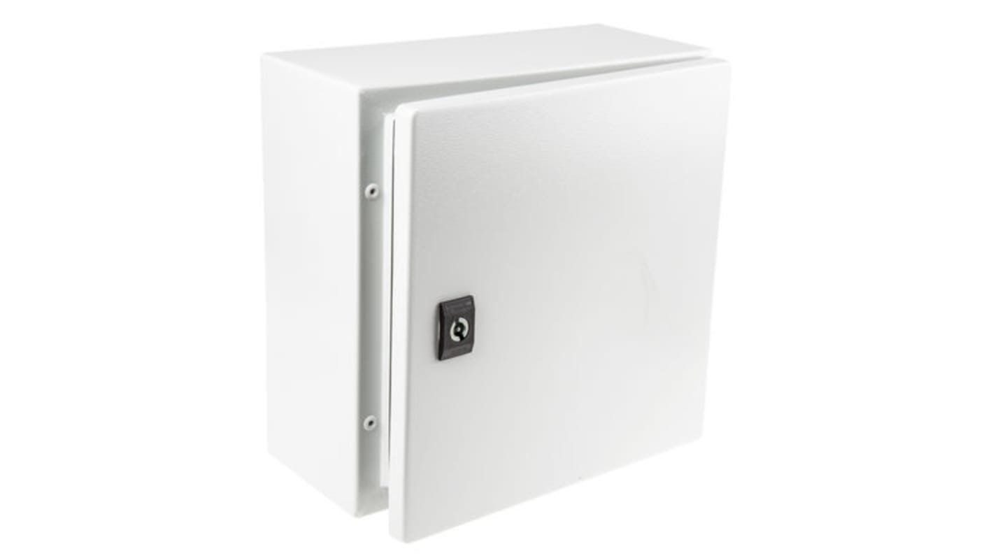 Coffret mural Schneider Electric Spacial CRN en Acier Gris dim. ext. 300 x 300 x 150mm, IP66