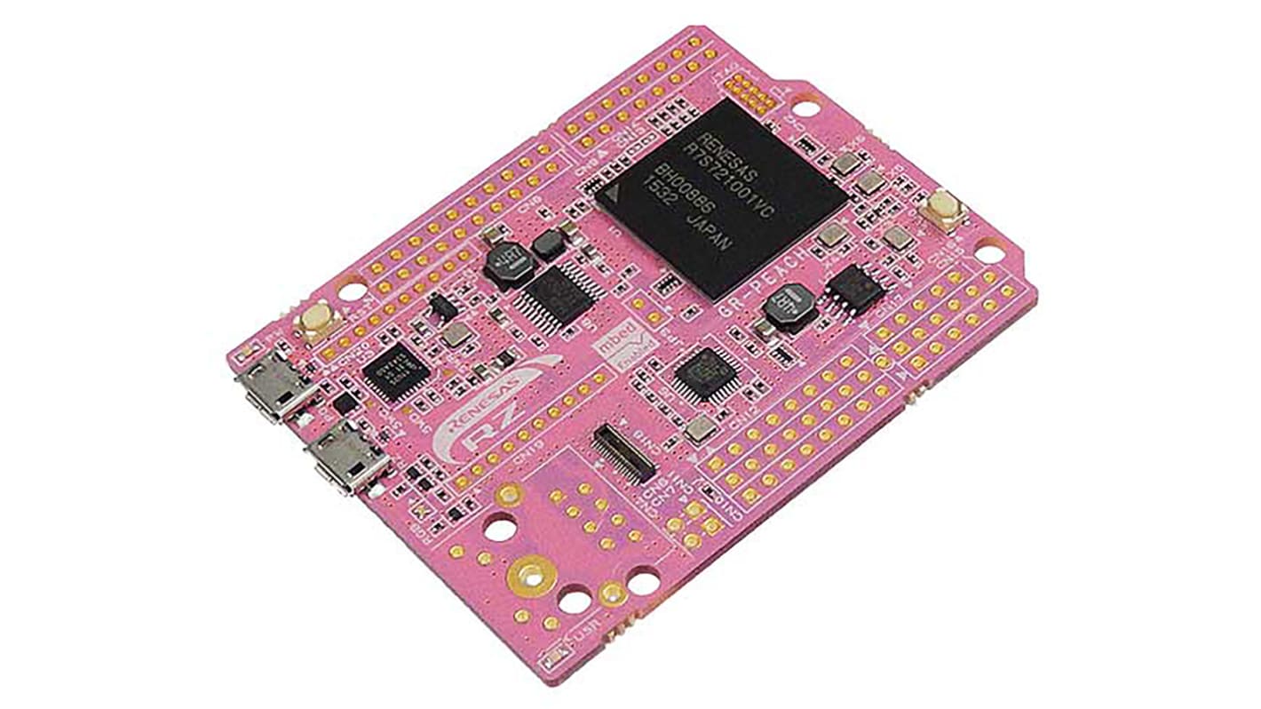 Vývojová deska, R7S721001VLBG, RZ/A1H, MCU, MPU, ARM Cortex A9, GR-PEACH (Normal), Vývojová deska