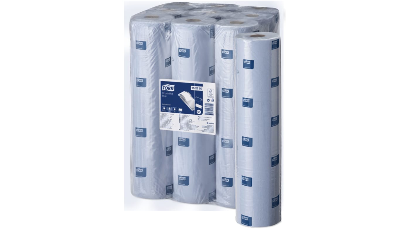 Tork Rolled Blue Paper Towel, 56.1 m x 480mm, 165 x 9 Sheets