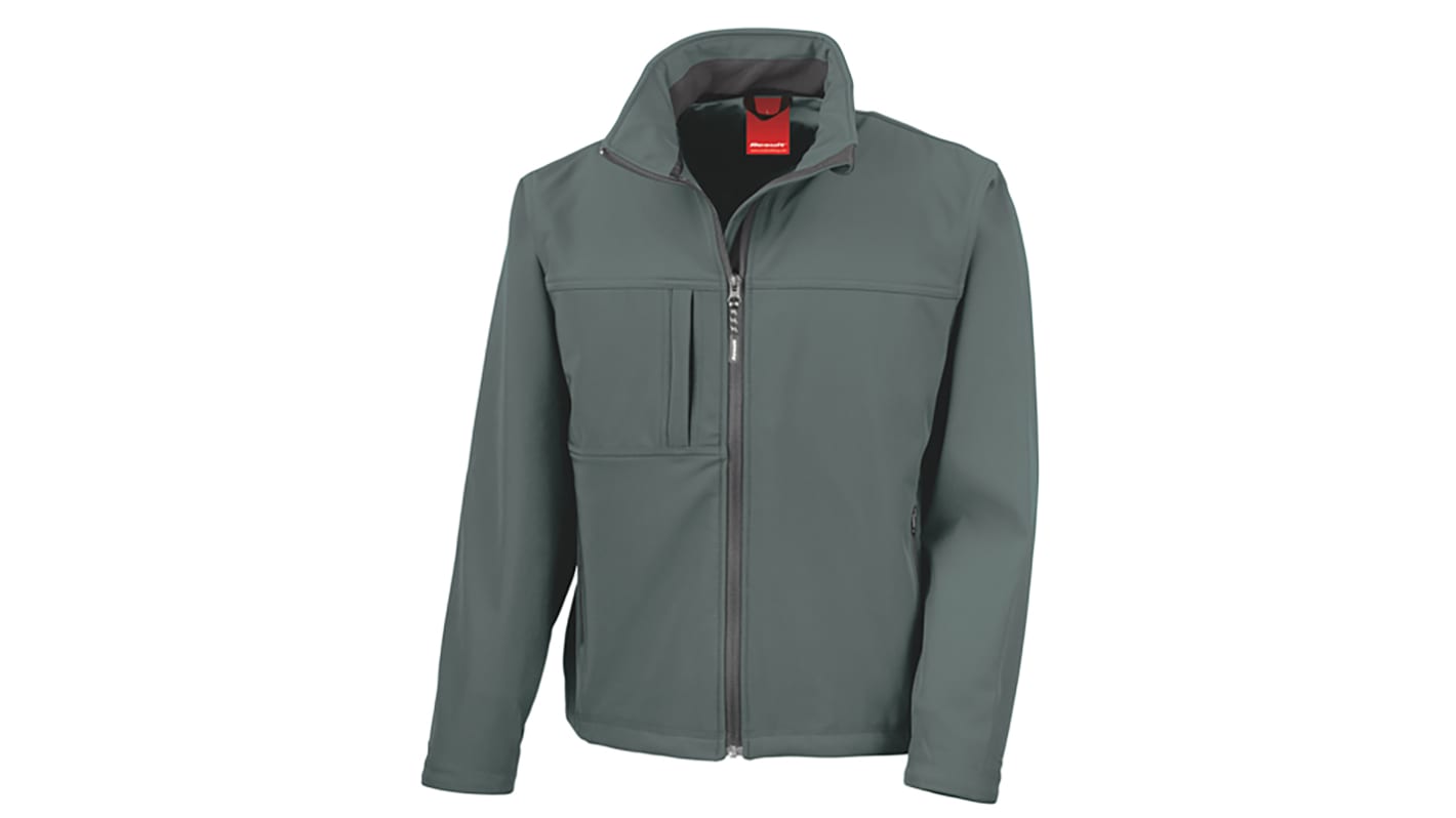 RS PRO Grey, Waterproof Softshell Jacket, L