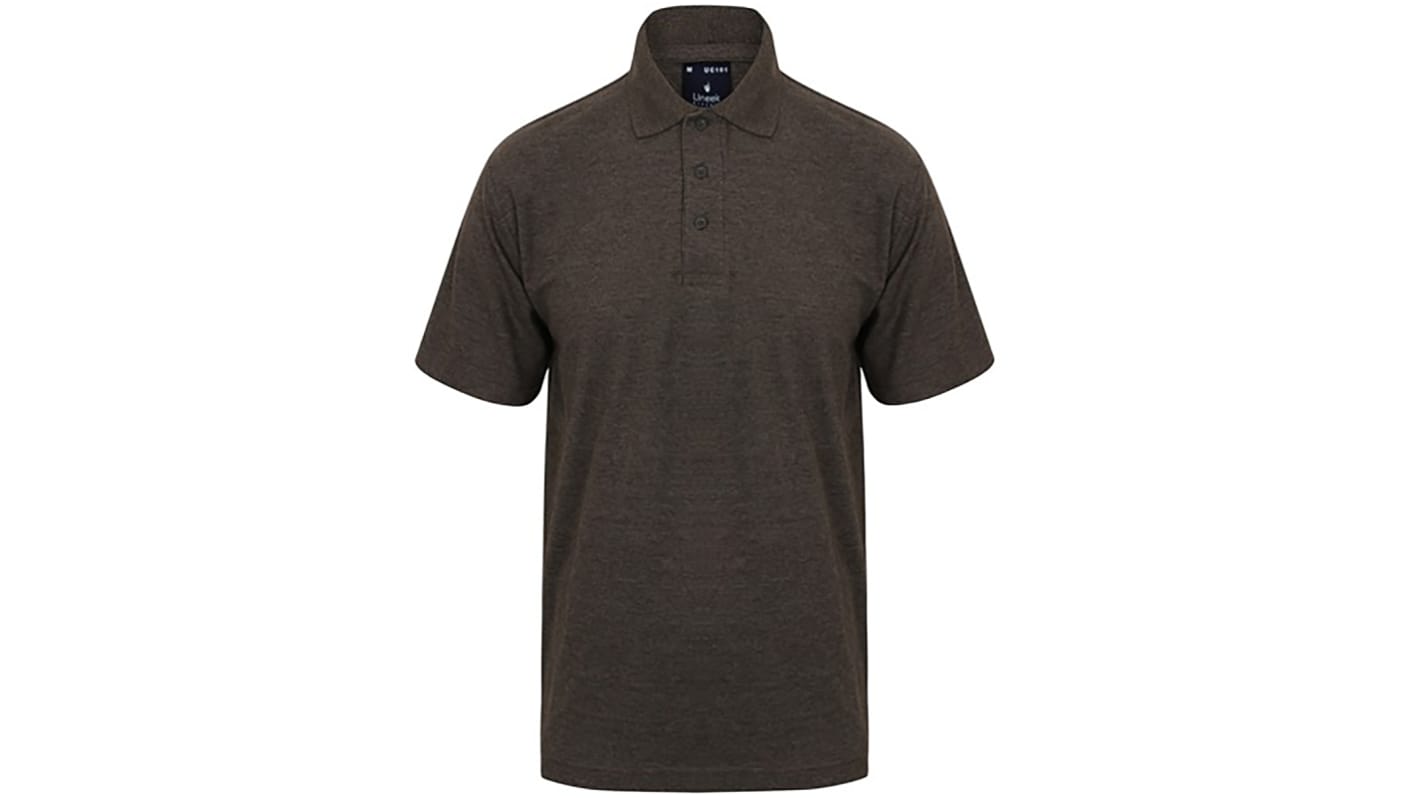 RS PRO Grey Cotton, Polyester Polo Shirt, UK- L, EUR- L