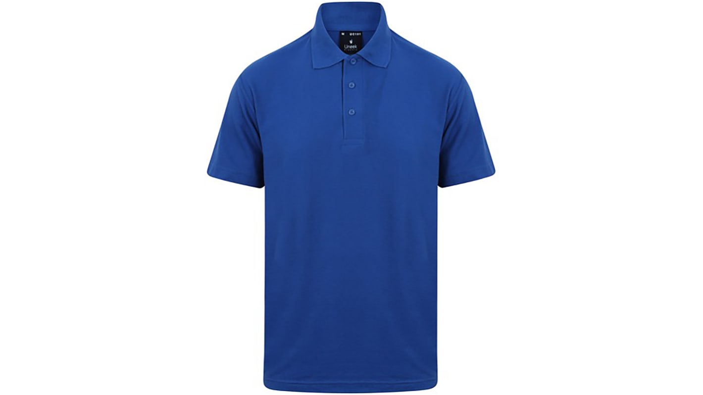 Polokošile Unisex, Královská modrá, Bavlna, polyester, EUR: S, UK: S Krátké