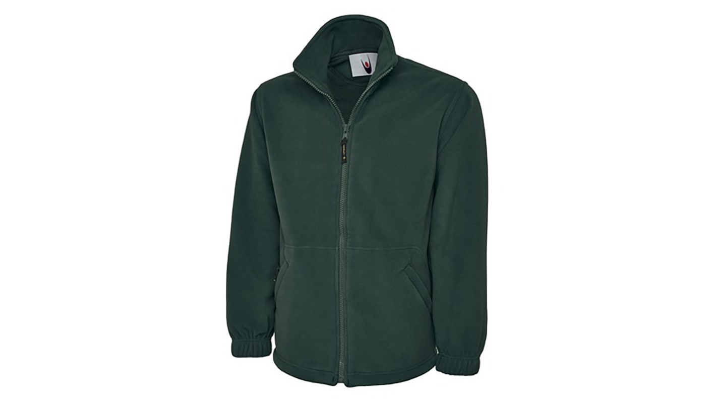 RS PRO Unisex Fleece-Jacke, Polyester Grün, Größe XXL