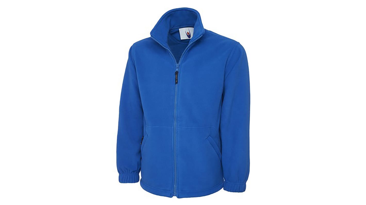 RS PRO Unisex Fleece-Jacke, Polyester Königsblau, Größe L