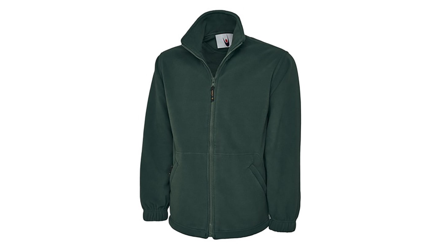 RS PRO Unisex Fleece-Jacke, Polyester Grün, Größe S