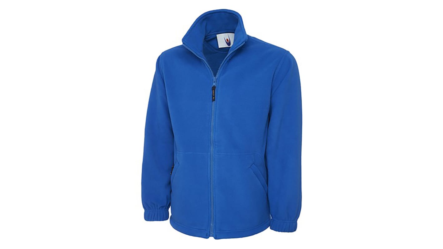 RS PRO Unisex Fleece-Jacke, Polyester Königsblau, Größe XL