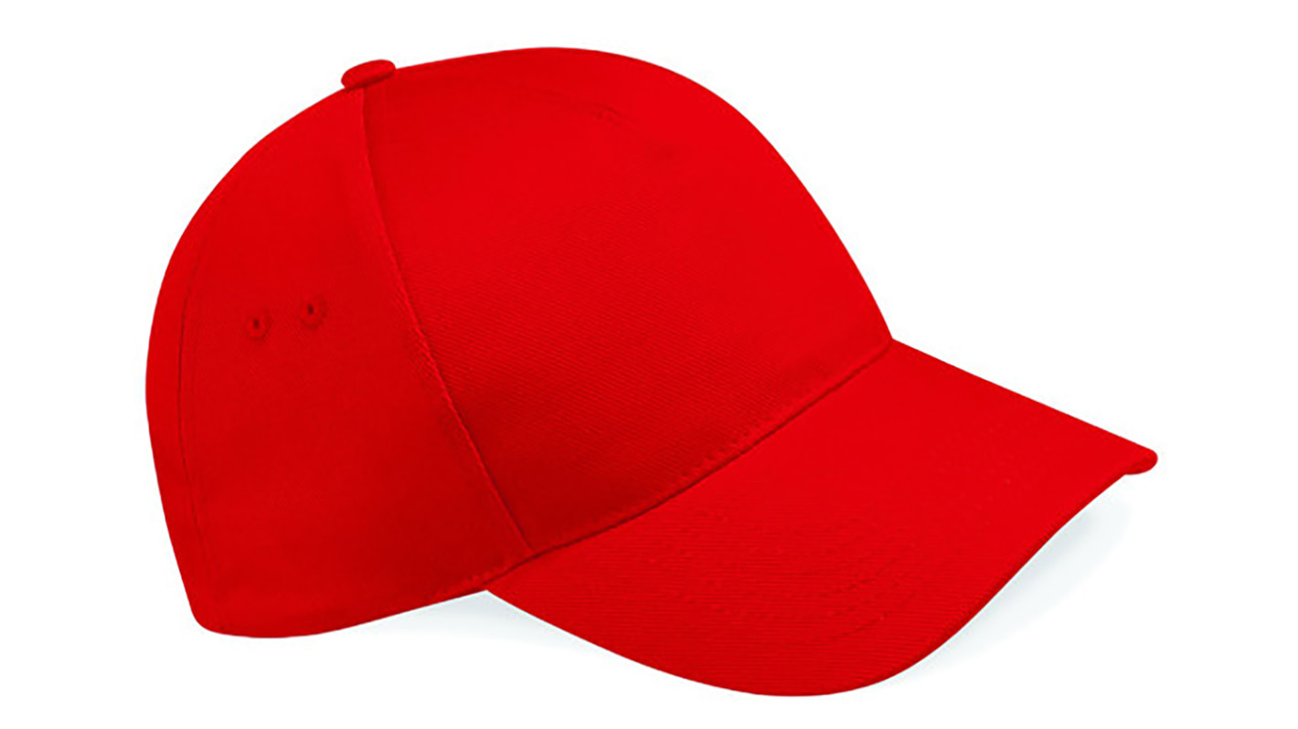 RS PRO Kappe aus Baumwolle Rot, Größe anpassbar