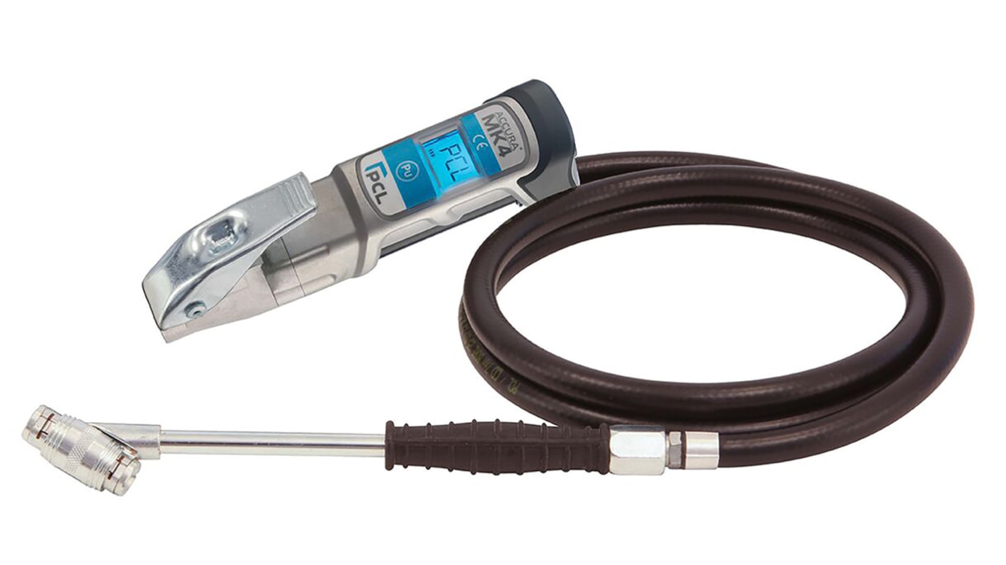 DAC436 | PCL Tyre Inflator, 4 → 250psi, 1/4in Air Inlet (BSP) | RS