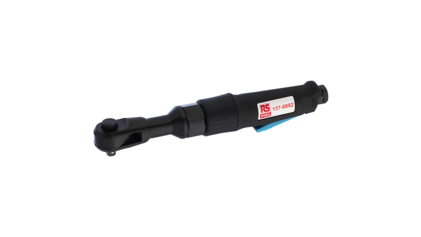 RS PRO 3/8 in Air Ratchet, 160rpm, 95Nm