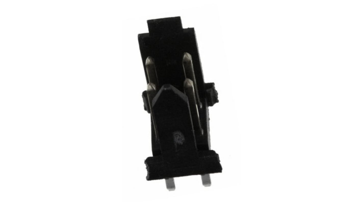 Conector macho para PCB Amphenol ICC serie Dubox de 4 vías, 2 filas, paso 2.54mm, para soldar, Montaje en orificio