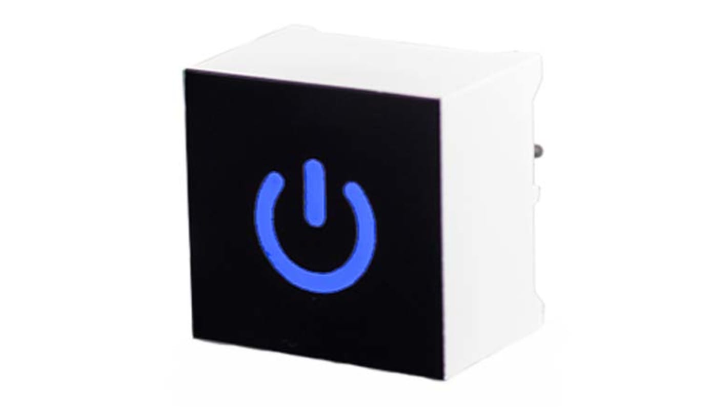 VCC Capacitive Switch,Illuminated, Blue